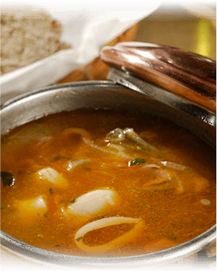 Sopa de Frutos do Mar